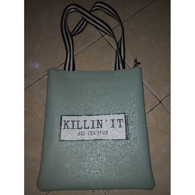 PRELOVED totebag niceso mint