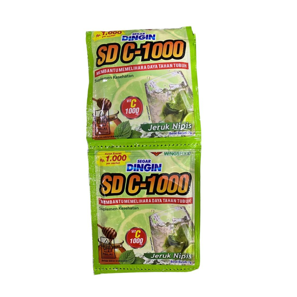 

SEGAR DINGIN C 1000 JERUK NIPIS/SEGAR DINGIN RENTENG/SDC-1000/SEGAR DINGIN ISI 10 SACHET/PCS