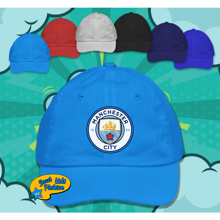 Topi Anak Manchester City Topi Baseball Anak Manchester City