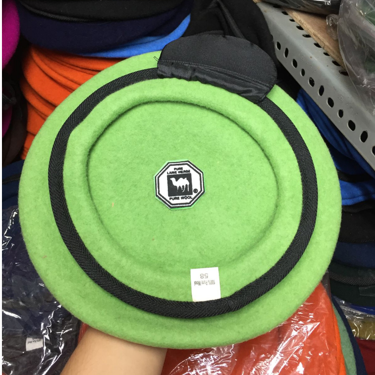 Baret Pemuda Panca Marga / PPM Camel Asli Logo Onta Hitam