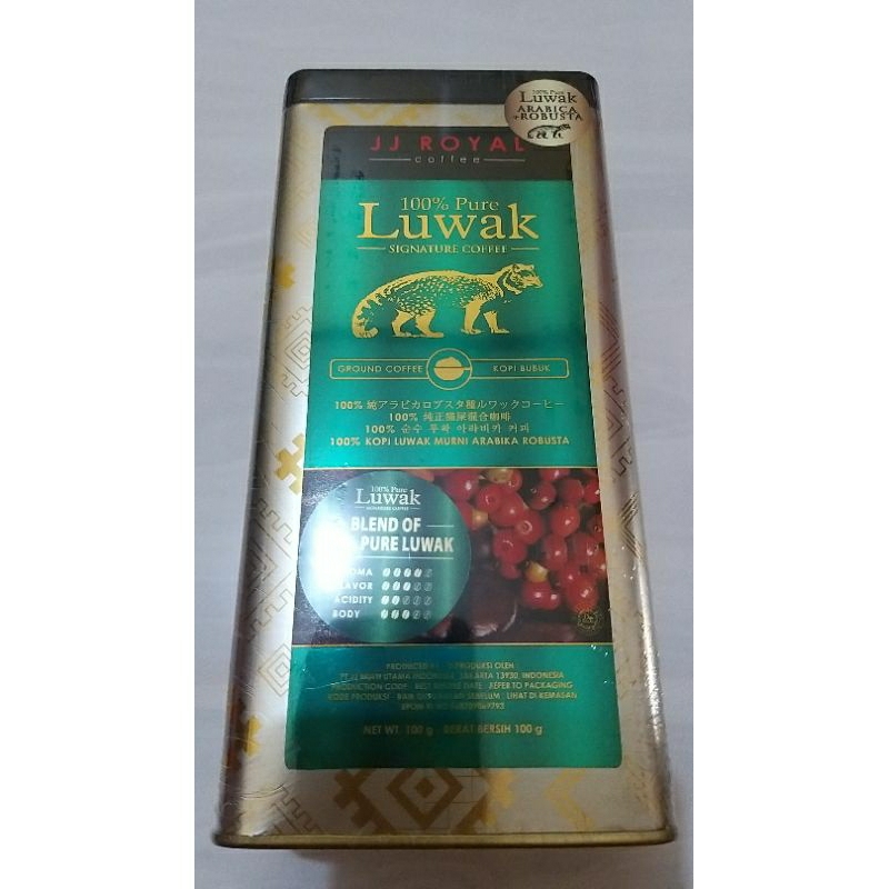 

JJ ROYAL LUWAK SIGNATURE COFFEE