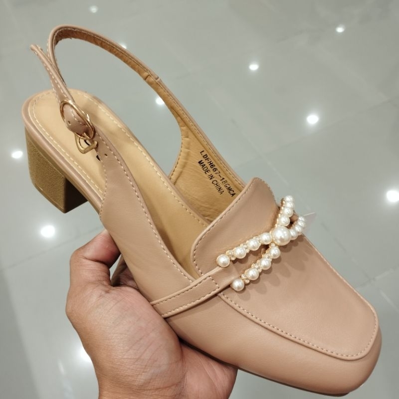 Fladeo FLD Sandal Wedges Tali Wanita