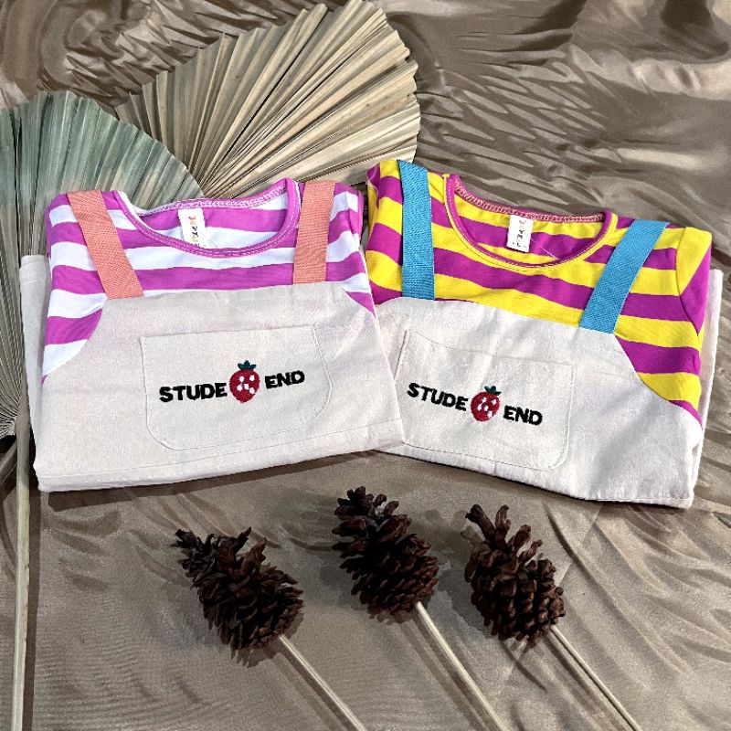 Baju Anak Lengan Panjang Motif Garis