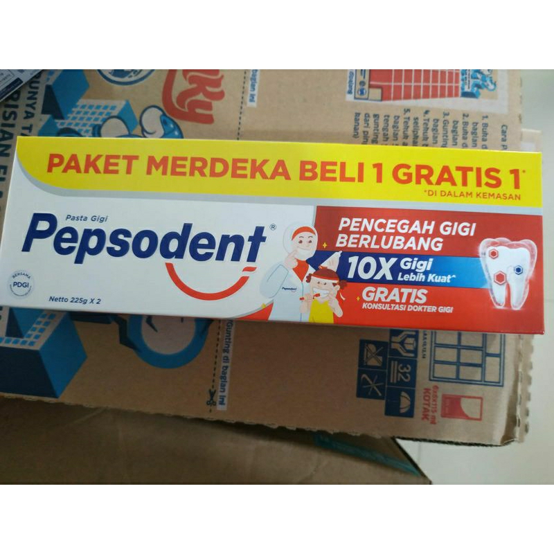 Paket Pepsodent 225g +25g