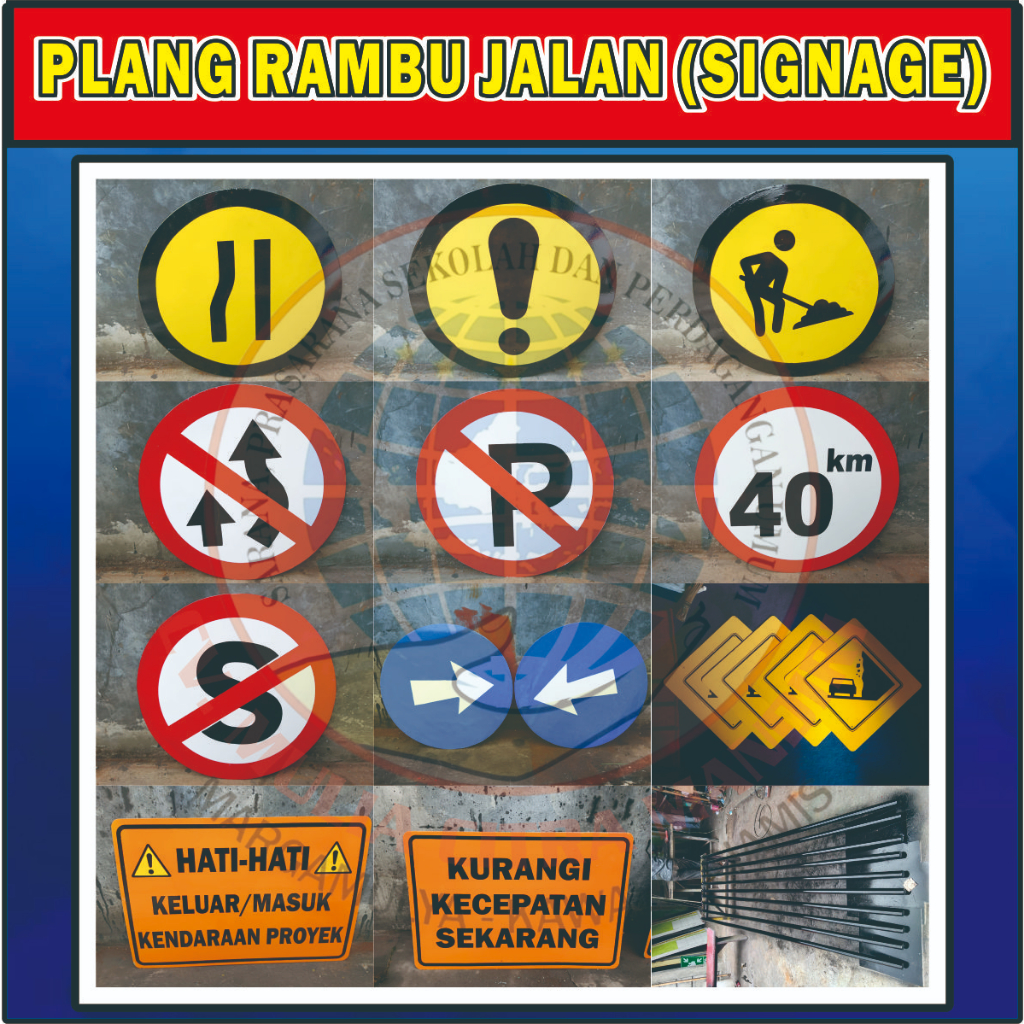 

JUAL PLANG RAMBU | SIGNAGE
