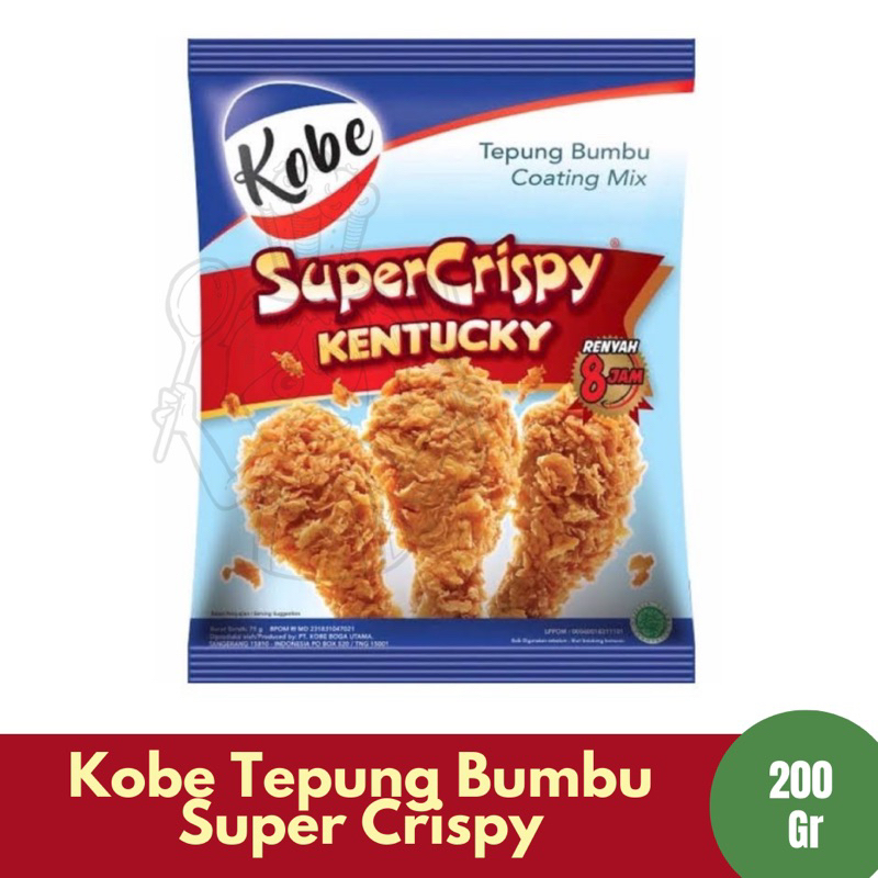 

Kobe Tepung Bumbu Super Crispy Kentucky 200Gr