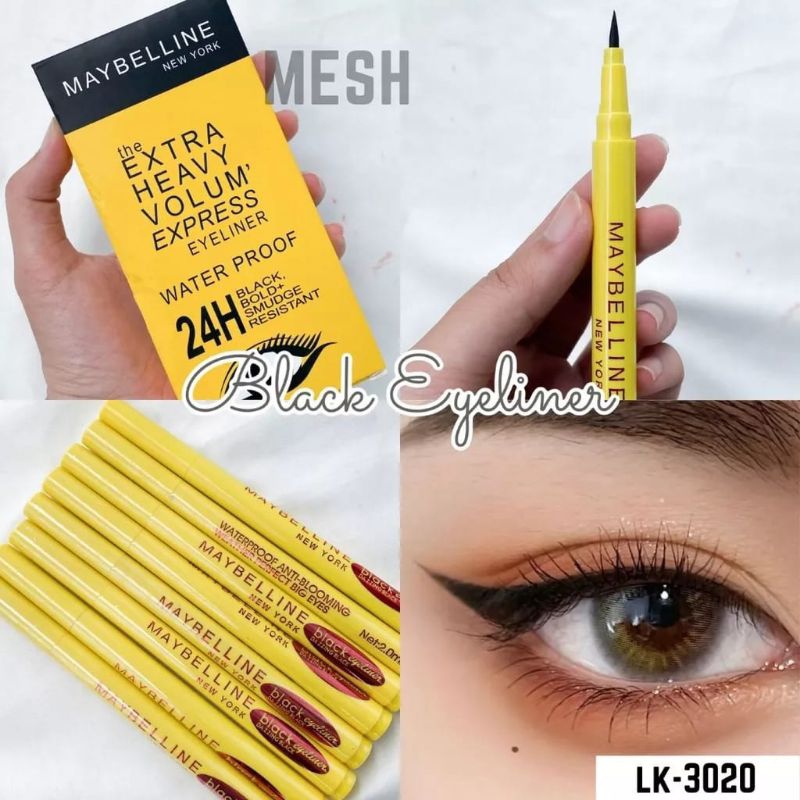 EYELINER SPIDOL MAYBELLINE KUNING WATERPROOF