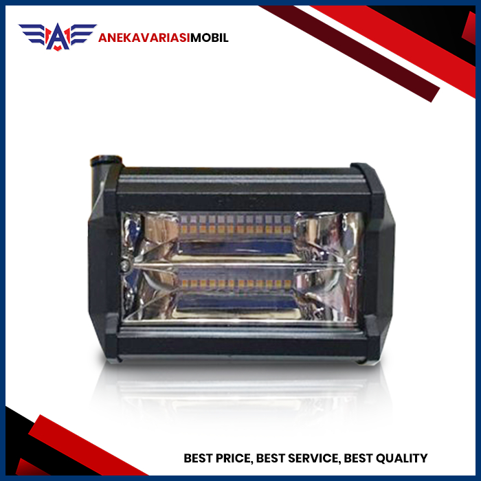 Lampu Tembak Soroti Led 24 Mata 72 Watt 5 Mode Lampu Variasi Mobil Motor