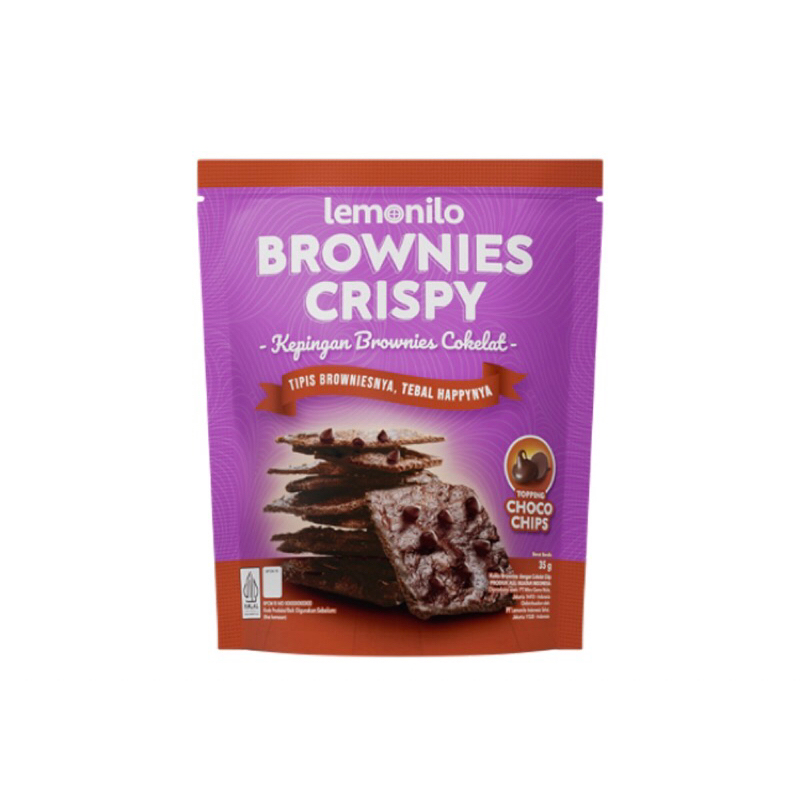 

Lemonilo Brownies Crispy 35g choco Chips