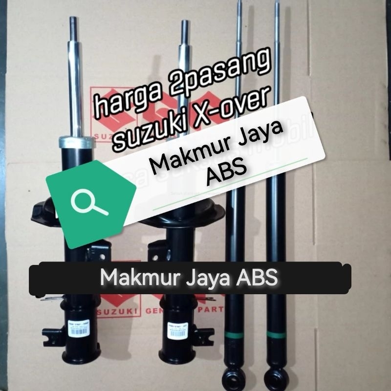 shockbreaker shock absorber suzuki x over depan belakang