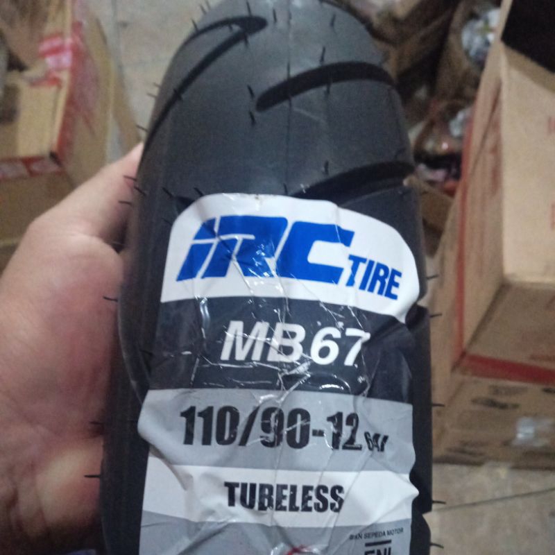 ban matic IRC 110/90-12 Tubeless
