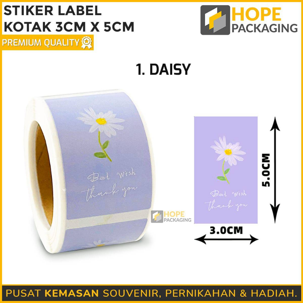 

Sticker Roll Kotak / Sticker Label / Sticker Thank You / Sticker Hampers