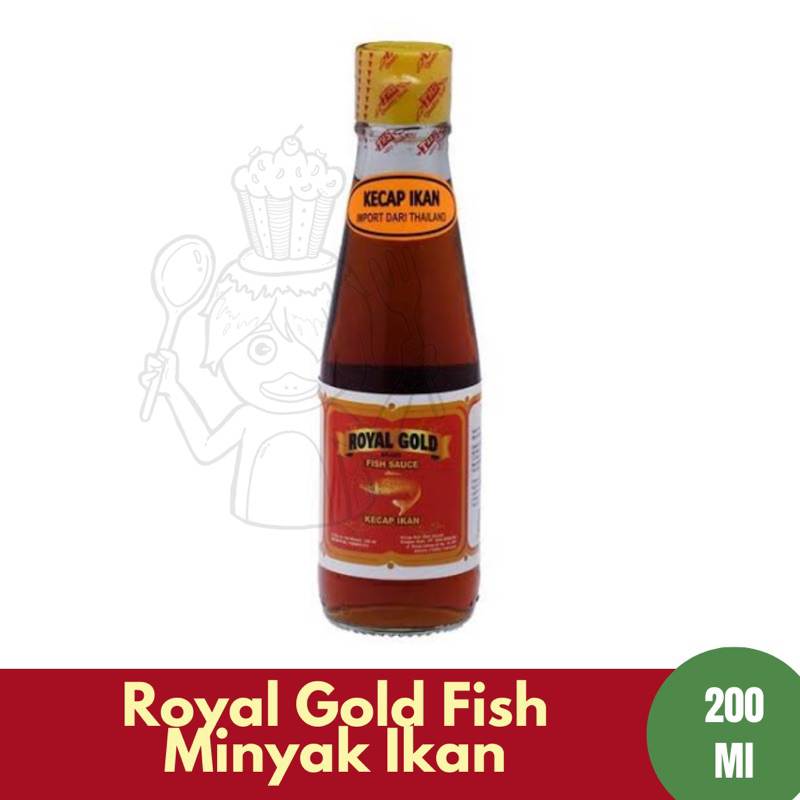 

Royal Gold Fish Sauce Minyak Ikan Impor Thailand 200Ml