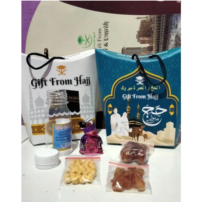 

paket oleh oleh haji dan umroh ekonomis paper bag