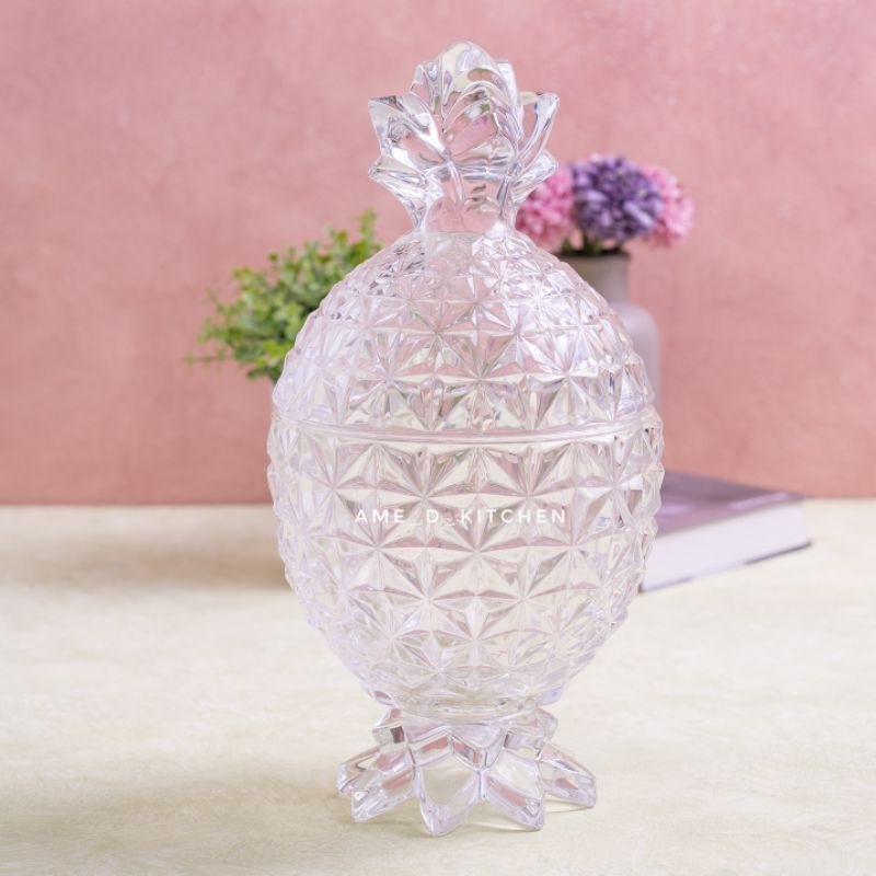 Toples kristal nanas besar capodimonte