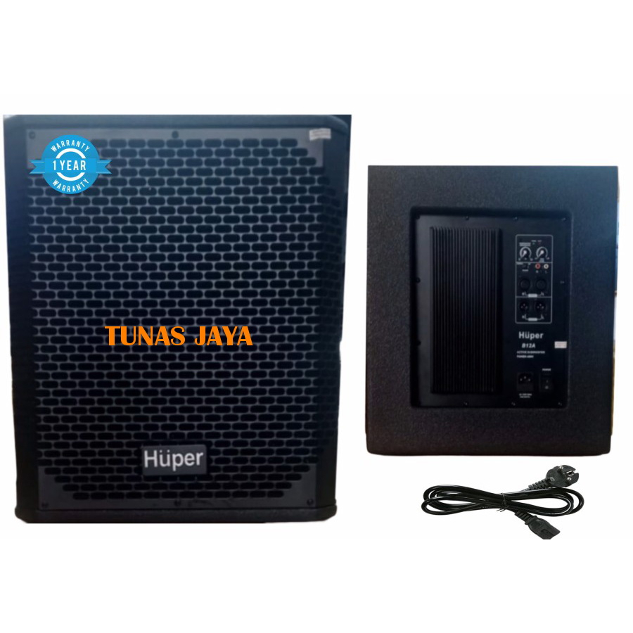 SUBWOOFER AKTIF 12 INCH HUPER B12A HUPER B 12A ORIGINAL