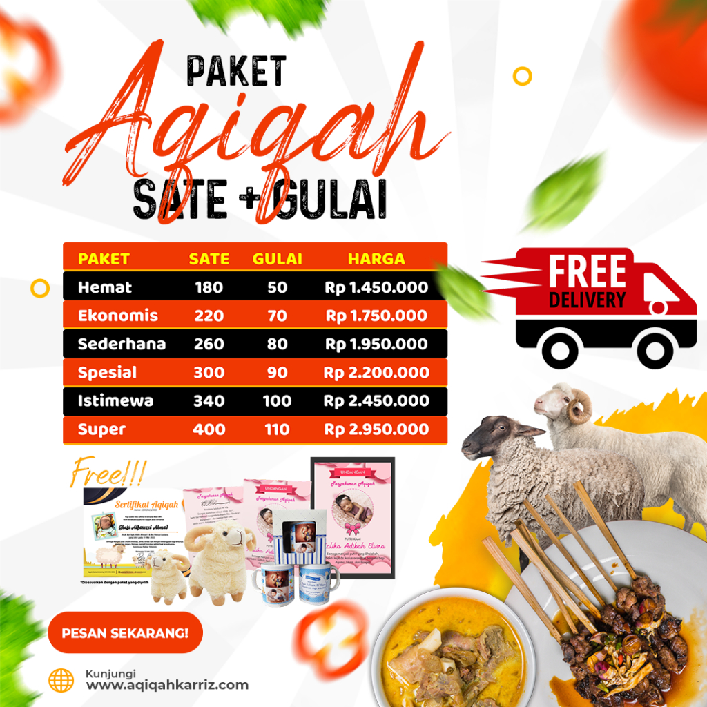 

Paket Aqiqah Karriz | Sate & Gulai