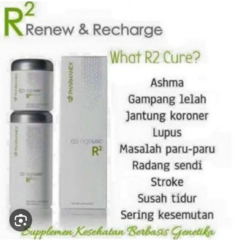 

R2 agelocc suplemen kesehatan exp 9/2024