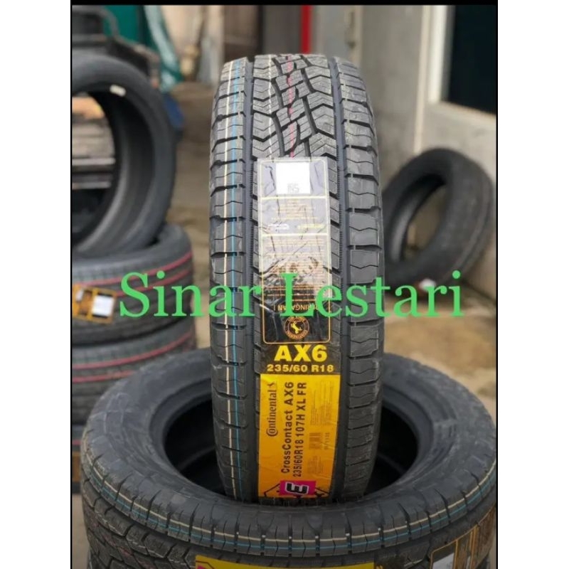 Ban Continental AX6 235 60 R18 107H XL FR Ban Mobil CRV, Xtrail Dll. CNT034