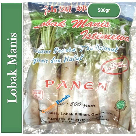 

Lobak Manis Caipo Panen - Chai Po Cai Po | 500gr [ Harga Per BKS ]