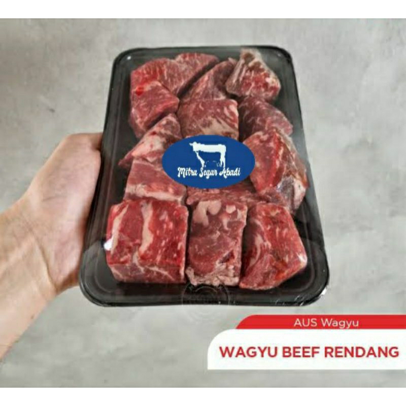 

Daging Wagyu Potong Rendang @1kg