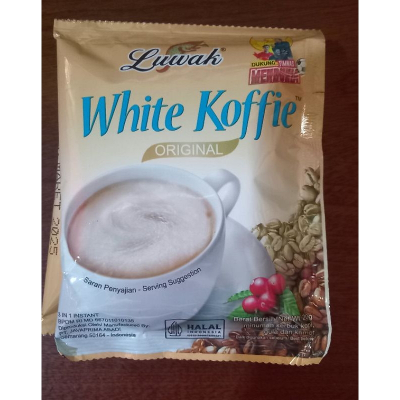 

LUWAK WHITE KOFFIE SERENCENG ( 10 SACHET )