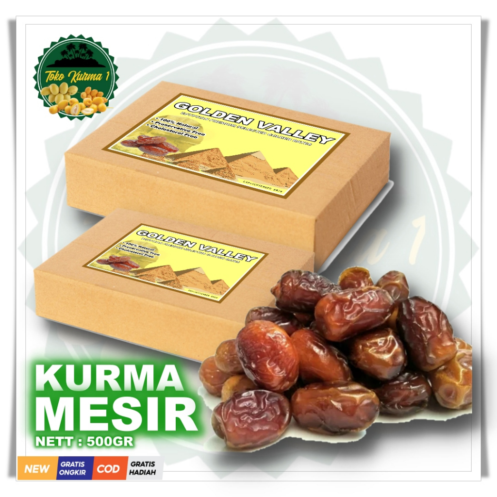

kurma madu mesir 500gr [kemasan DUS]