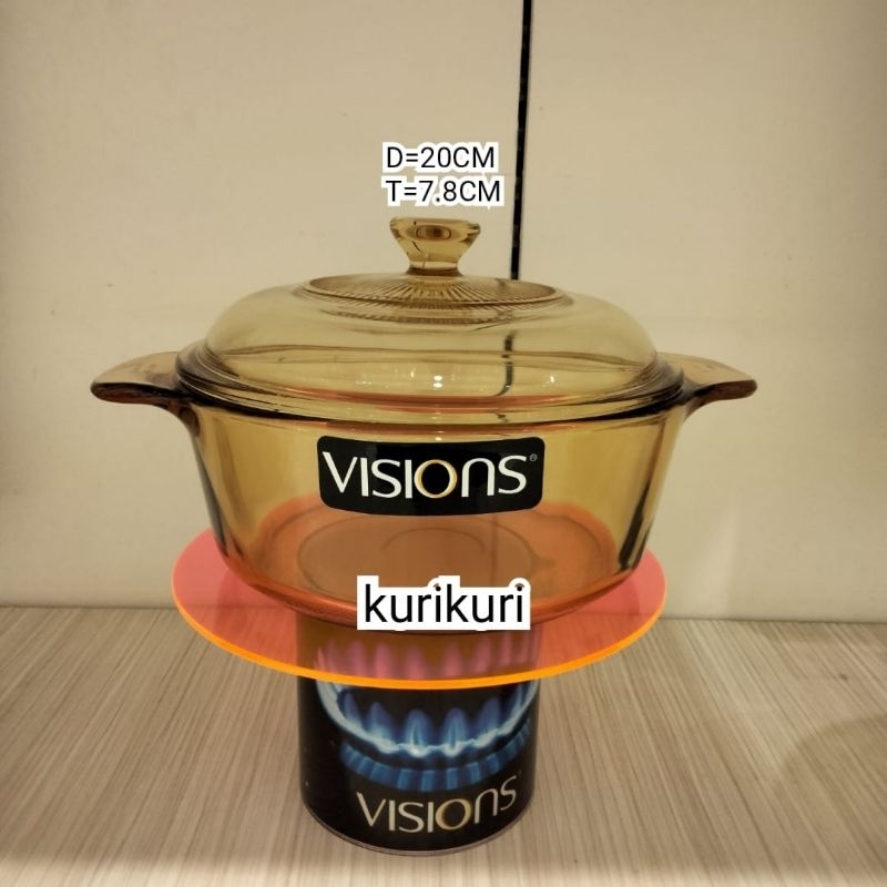VISIONS PANCI MASAK KACA 2L