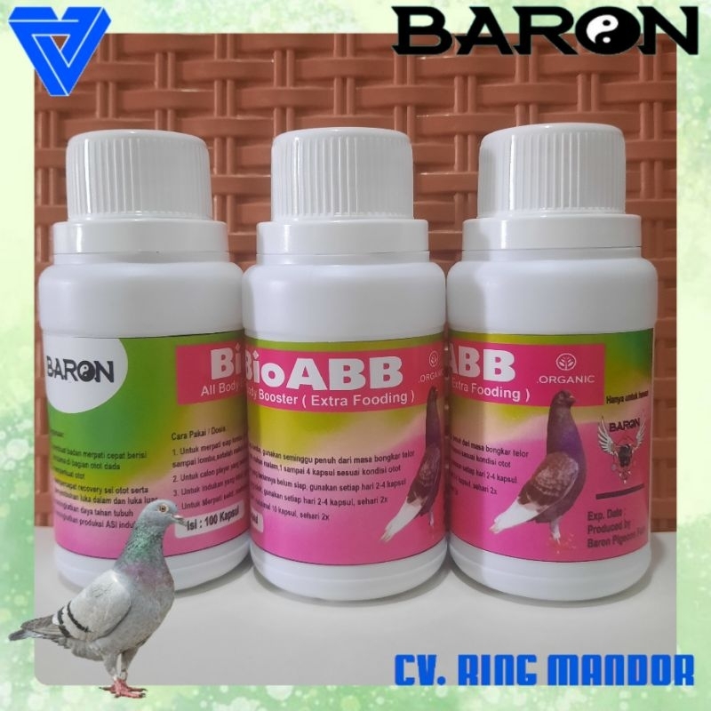 EXTRA FOODING Bio ABB (All Body Boster) Baron Untuk Merpati| Membuat Badan Merpati Cepat Berisi | Me