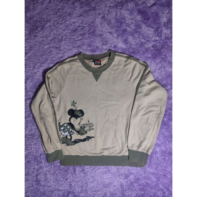 Crewneck Disney Micey gemoi coksu Bordir