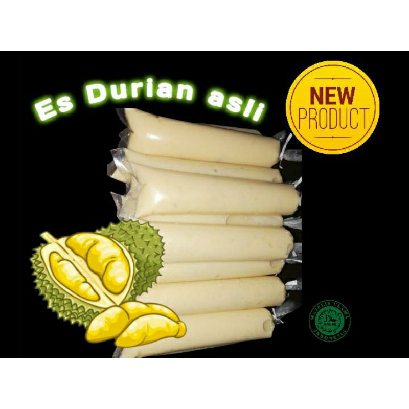 

Es Durian dari buah durian asli pengiriman pakai instan