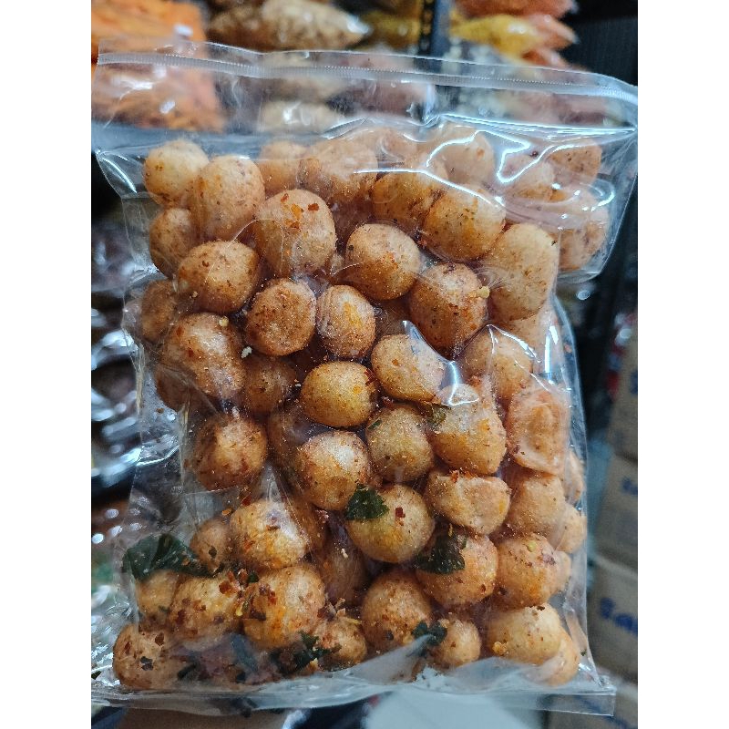 

Cimol Pedas /endog lewo daun jeruk 150gr