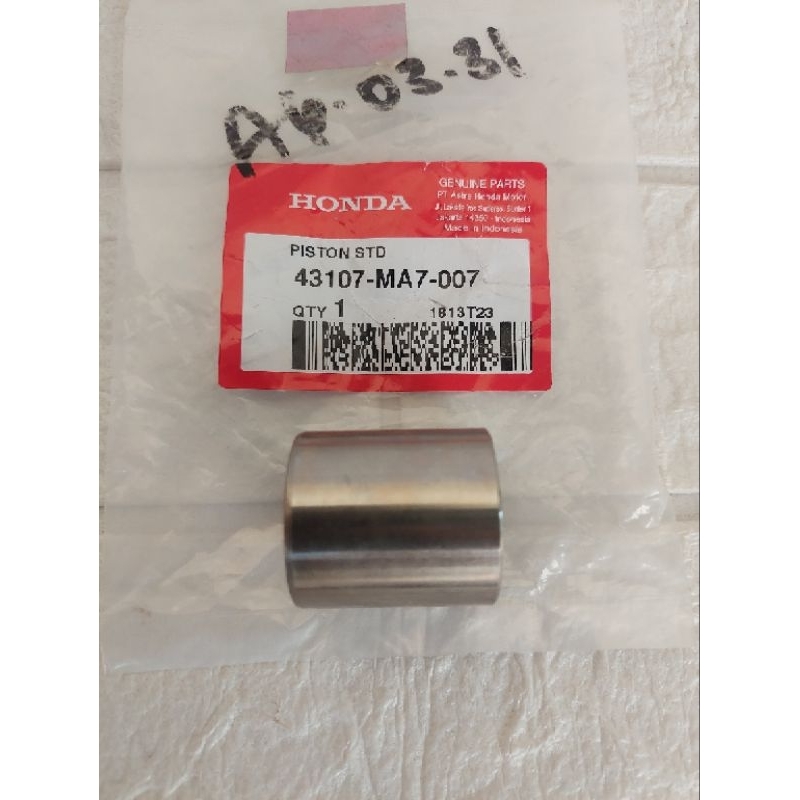 Piston Kaliper Belakang CBR 150 Sonic 125 CS1 Supra 125 Tiger