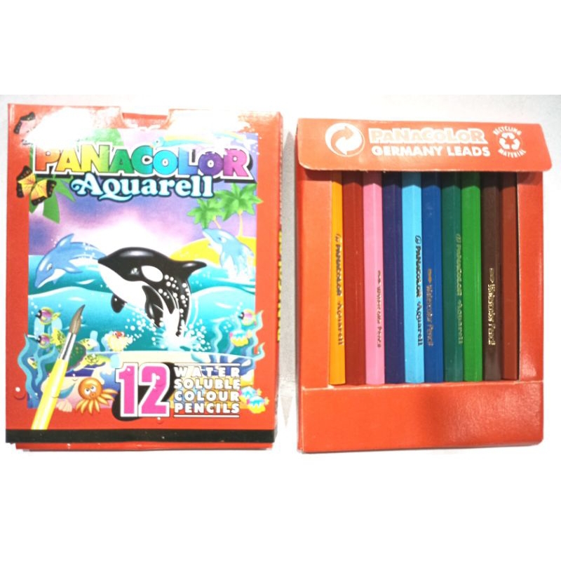 

PANACOLOR Pensil 12W Pendek Aquarell