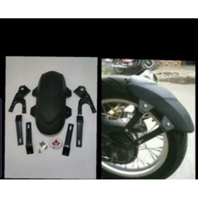 MUDGUARD/SPAKBOR BELAKANG HMS buat motor MOGE(vixion cb150 tiger megapro dll)