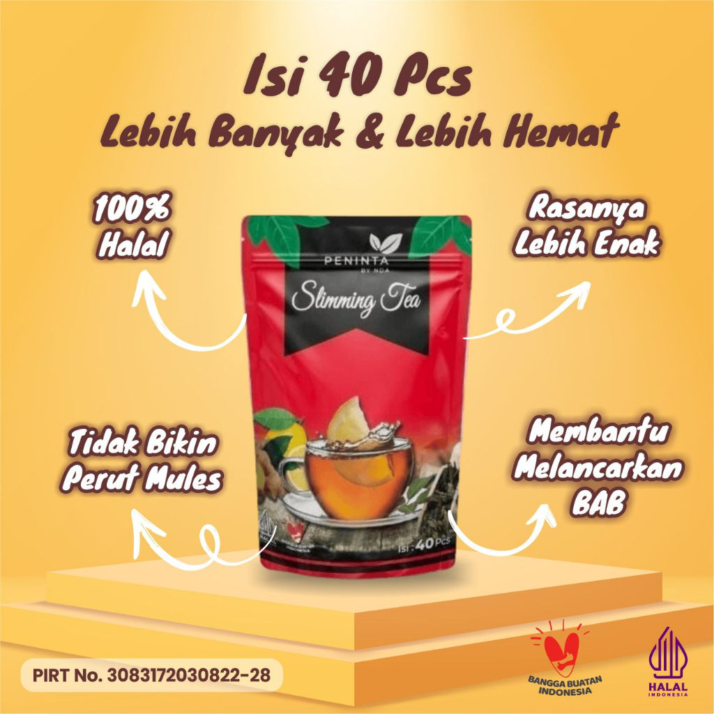 

Teh pelangsing penurun berat badan