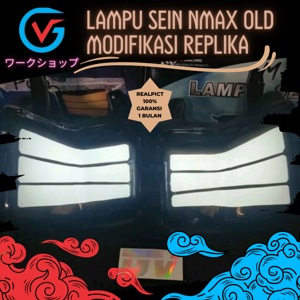 LAMPU SEIN NMAX OLD MODIFIKASI CUSTOM FRAME