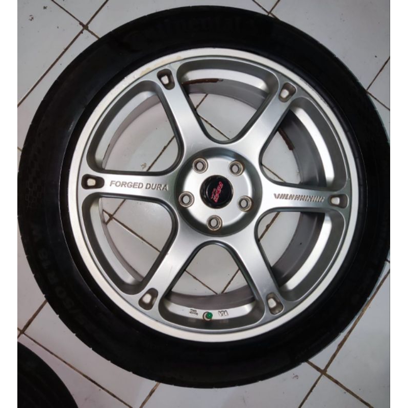 VELG MOBIL RING 18 TE37 PCD.5 FORGED DURA RAYS