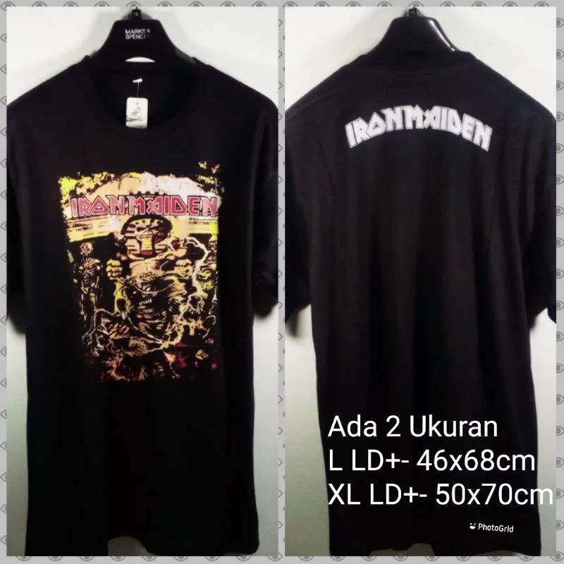 Kaos Band Musik Iron Maiden Sphinx