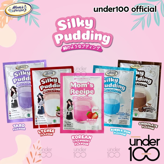 

Mom's Recipe Silky Pudding Pouch 110g Puyo Puding Susu