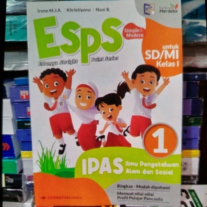 Buku IPAS Erlangga SD Kelas 1