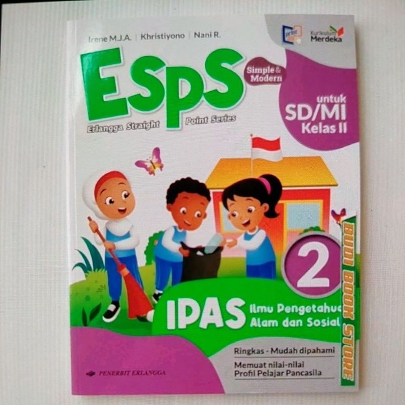 Buku IPAS Erlangga SD Kelas 2