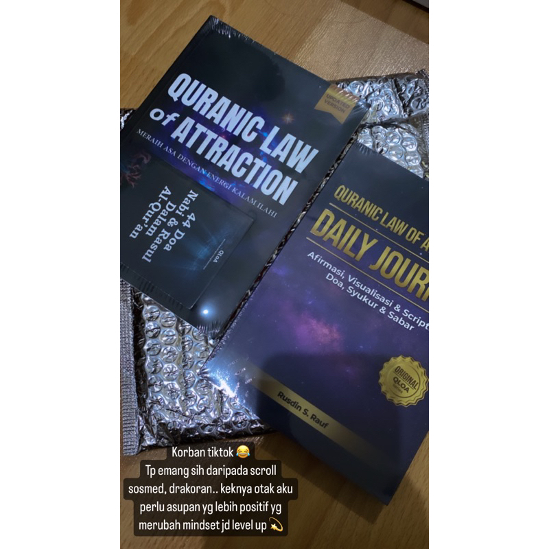 BUKU SECOND QURANIC LAW OF ATTRACTION