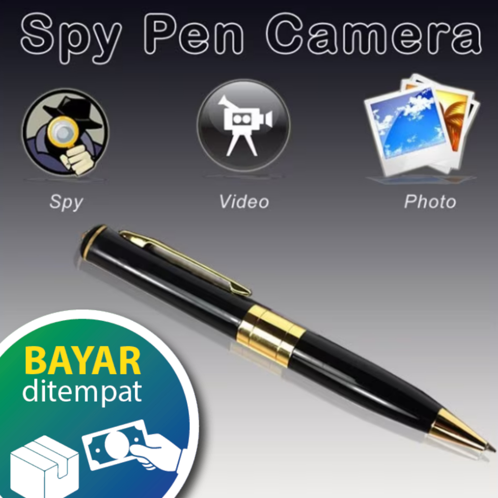 Spy Cam Pen Kamera Pulpen Pengintai Perekam Video HD