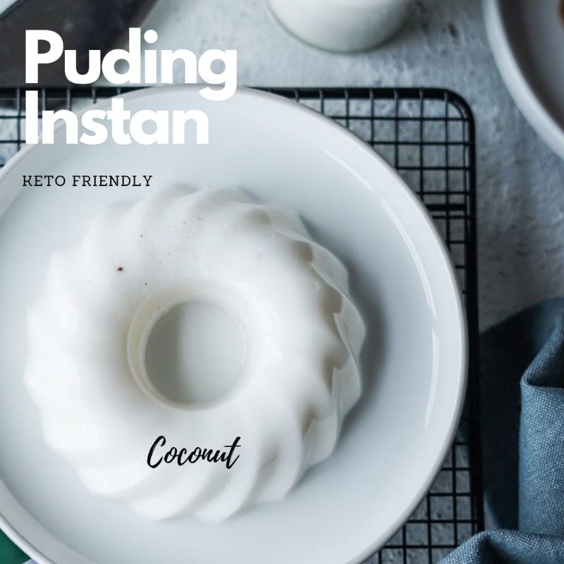 

Bubuk Puding Ketofriendly Puding instan Keto per Pcs 10gram