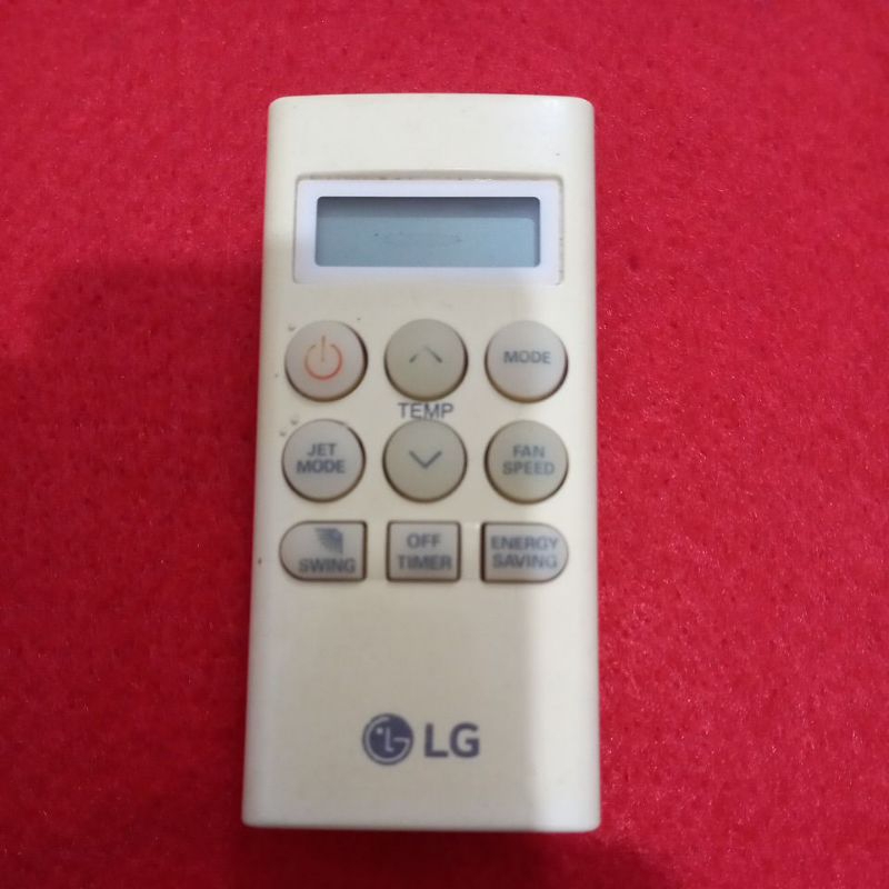 Remote AC LG Original Asli . Remot Air Conditioner .