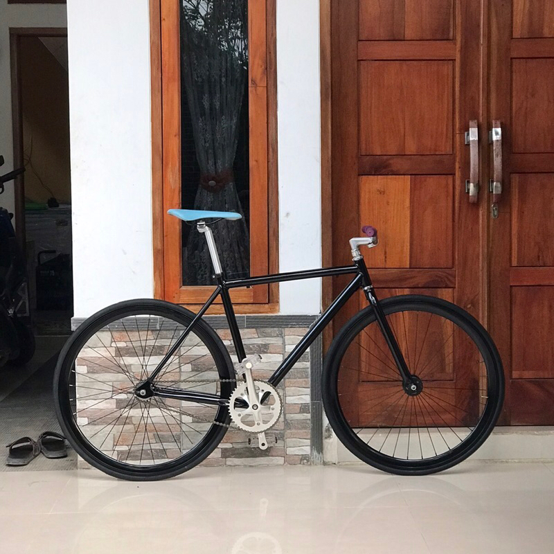 Sepeda Fixie classic alloy size 49 Fullbike bisa di cicil