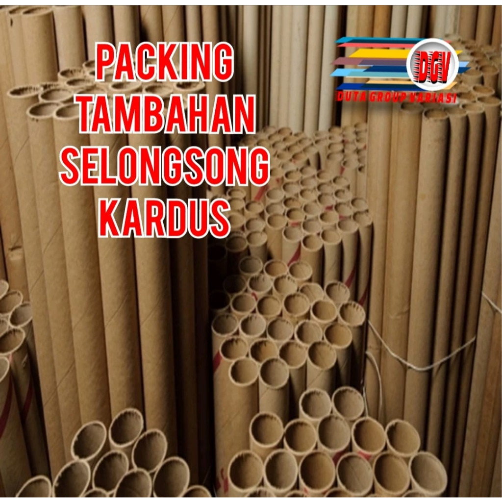 

packing tambahan selongsong kardus