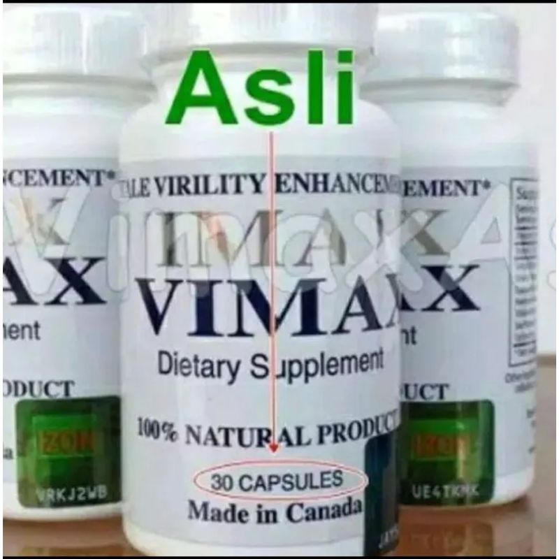 VIMAX IZON 30 KAPSUL ASLI PEMBESAR PERMANEN KUAT KERAS TAHAN LAMA
