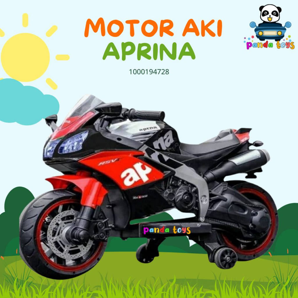 MOTOR AKI ANAK APRINA RODA 2 KYZ-16A RSV4 APRNA KYZ16A